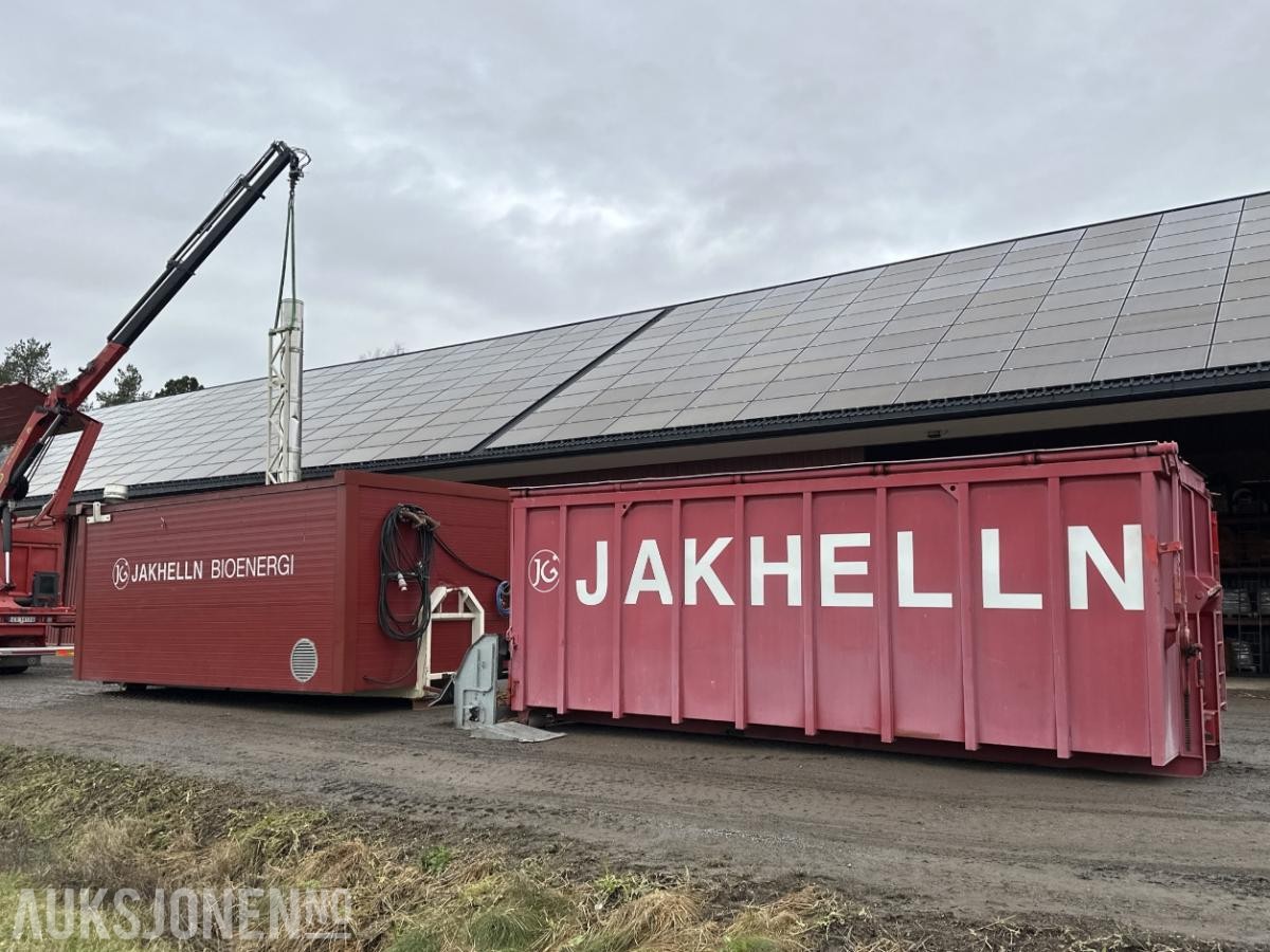 2016 HEIZOMAT RHK-AK 500 MOBIL FLISKJELEANLEGG / BIOENERGISENTRAL 500 KW